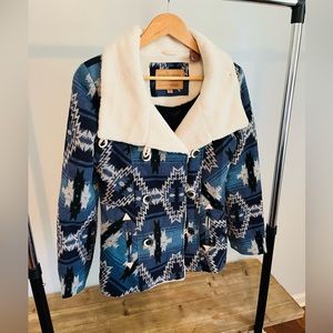 Powder River Outfitters Panhandle Collection Aztec Wool Coat